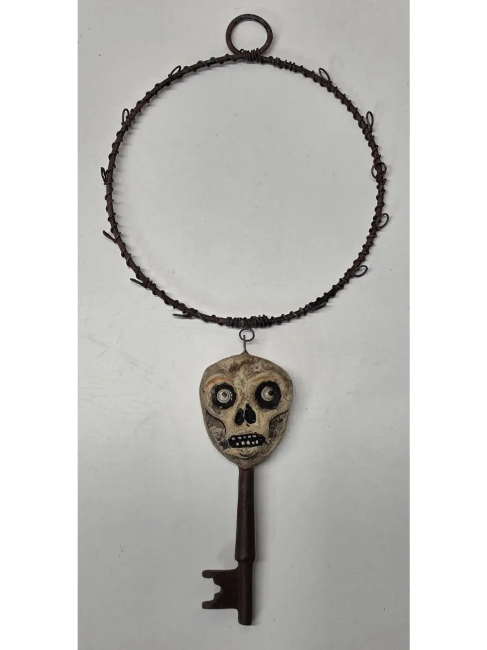Bethany Lowe Debra Schoch Hop Hop Jingle Boo Skeleton Key Holder Halloween